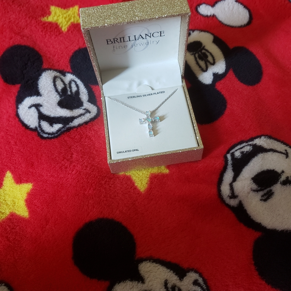 Believe brilliance fine jewelry cross necklace